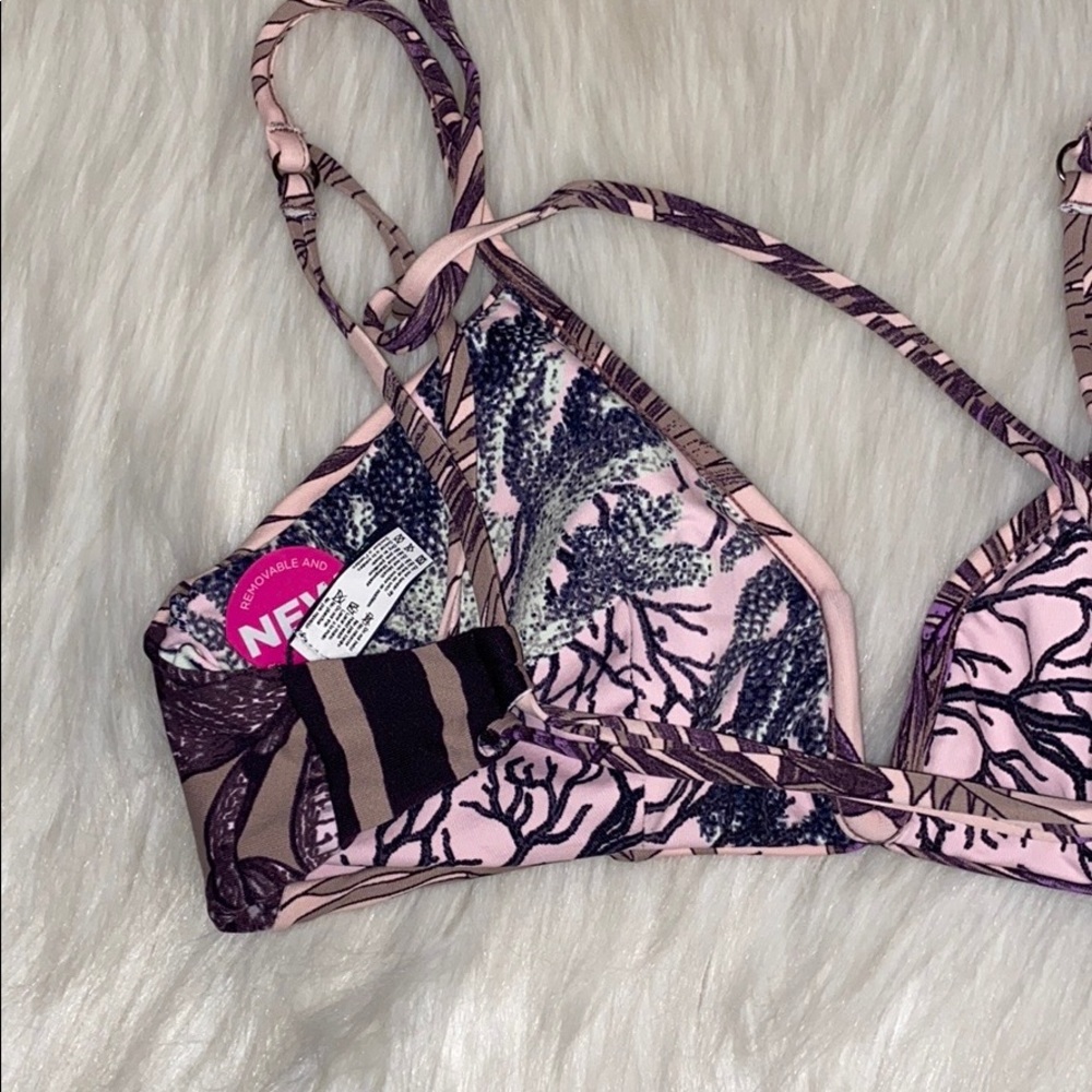Maaji Bralette underwire Bikini Top Sz L - Picture 10 of 11
